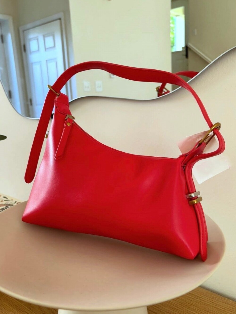 Steve Madden Red Shoulder Handbag
